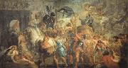 Peter Paul Rubens The Triumphal Entrance of Henry IV into Paris France oil painting artist